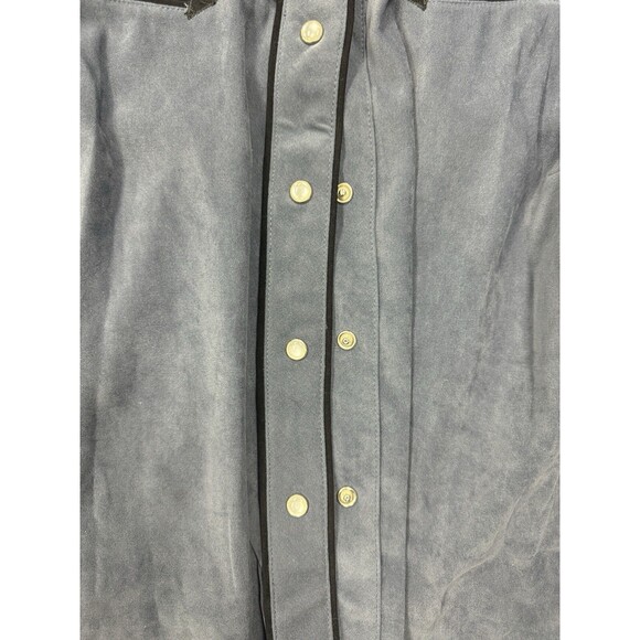 Vintage Circle T Rough Rider Women's Western Pearl Snap Western Rodeo Shirt L - Picture 2 of 4